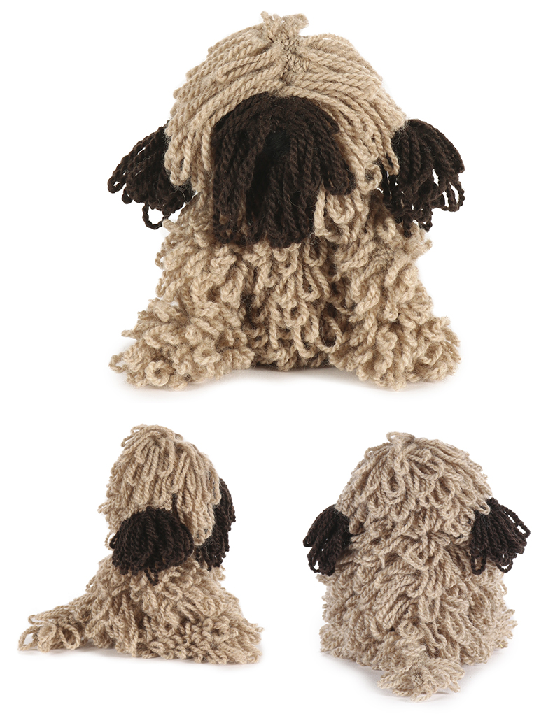 toft ed's animal Theresa the Briard amigurumi crochet